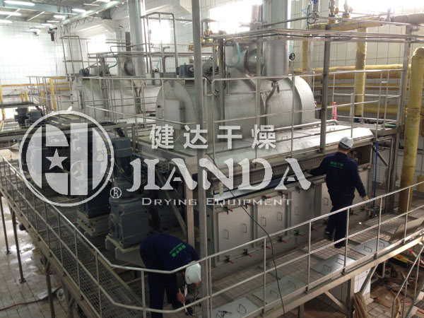 双滚筒刮板干燥机