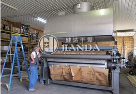 常州健达干燥生产的TG系列滚筒刮板干燥机 常州健达干燥生产的TG系列滚筒刮板干燥机