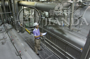 常州健达干燥生产的TGX系列双滚筒刮板干燥机