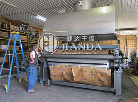 常州健达干燥生产的TG系列滚筒刮板干燥机