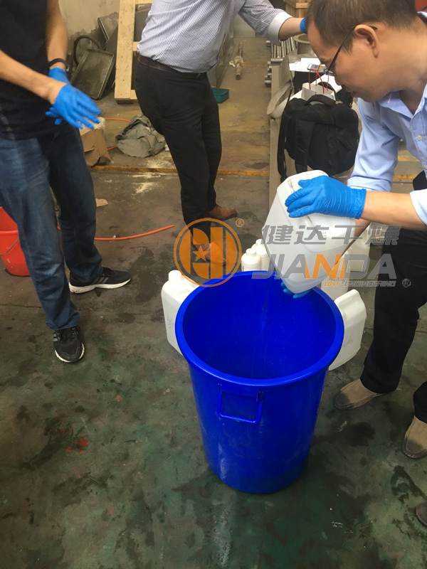 电镀废水干燥实验